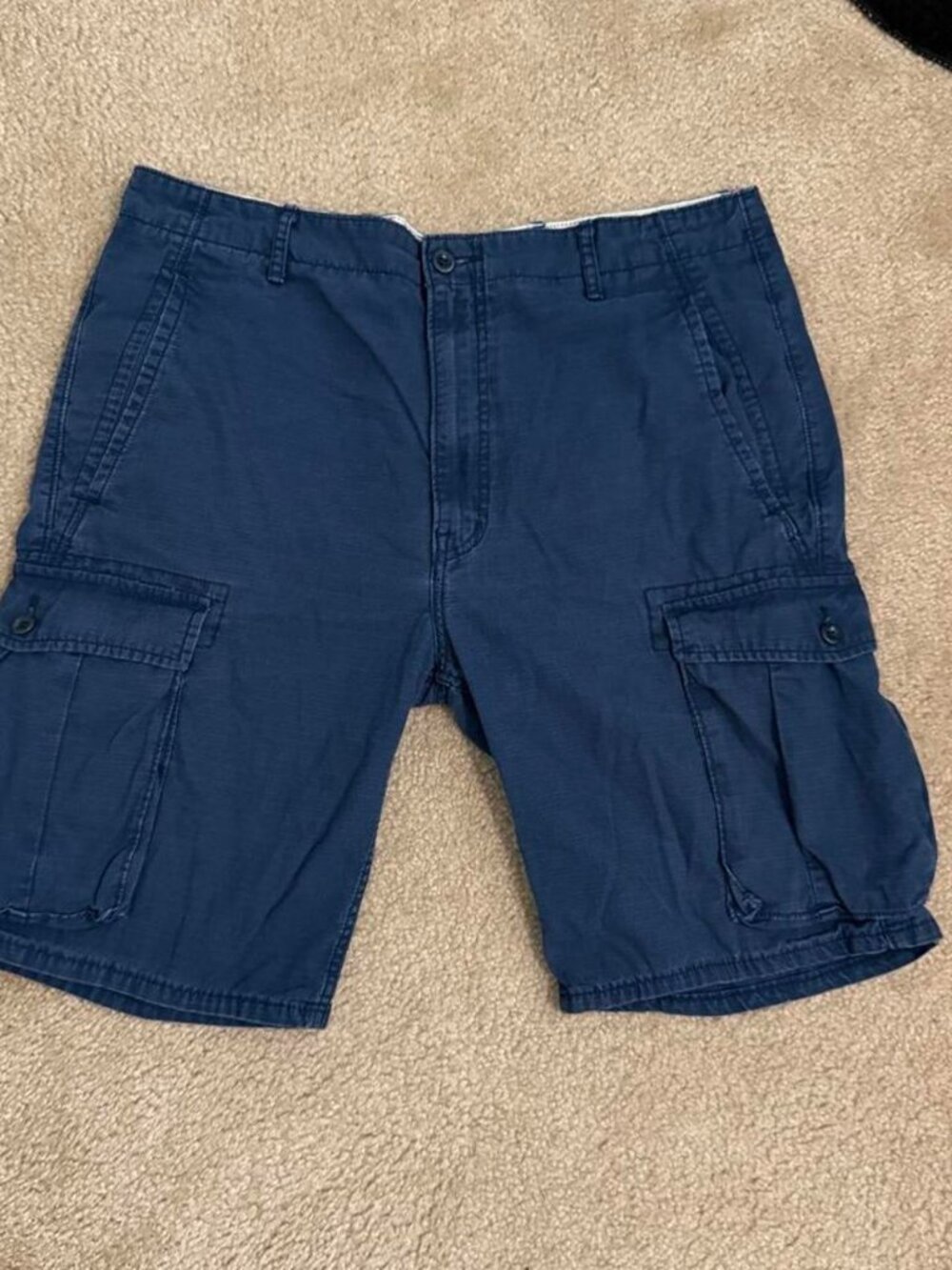 Levi’s Blue Cargo Shorts (Approx. 36x11): Levi’s...